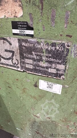 Draai-inrichting Walter Gieseking Drehvorrichtung