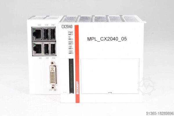 Modulo base CPU Beckhoff CX2040-0155