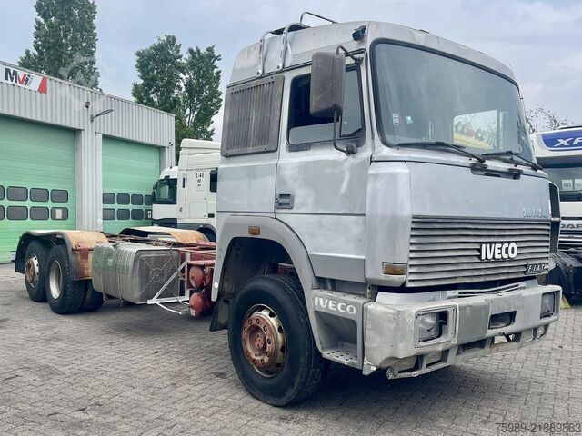 Schwerlast Iveco Turbostar 190.36 6x2  clean chassis