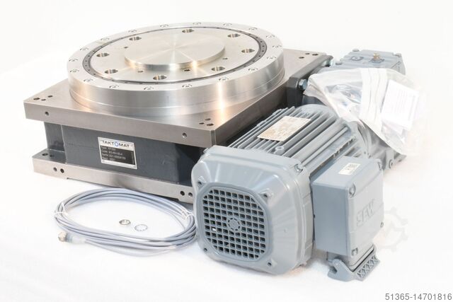 Drum cam rotary table with motor Taktomat RT250-8/3-RH-50-4