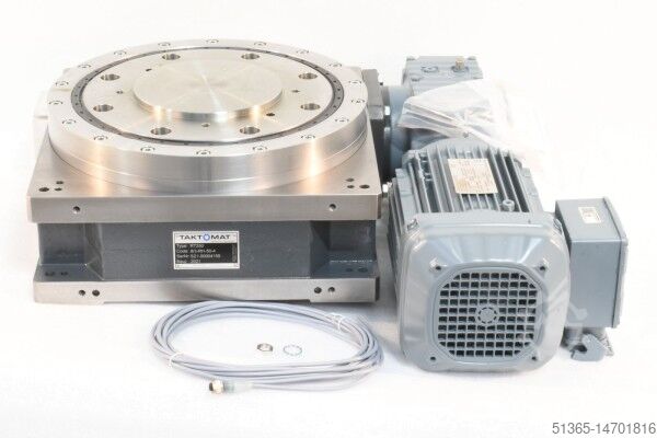 Drum cam rotary table with motor Taktomat RT250-8/3-RH-50-4