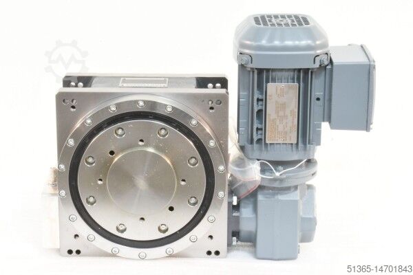 Trommelcam-draaitafel met motor Taktomat RT160-8/3-320-RH-50-4