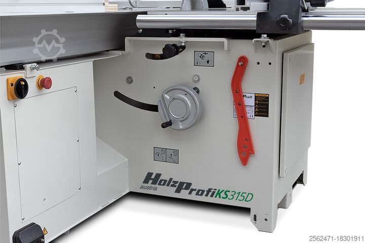 Schuiftafelzaag KS315-3200-400 Holzprofi 12-KS315D-3200