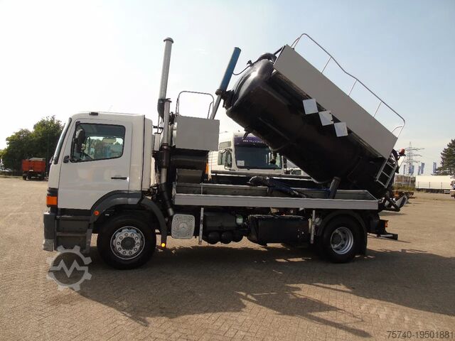 Usisno vozilo Mercedes-Benz Atego 1923 + 8.800 liter INOX  + complete pump/...