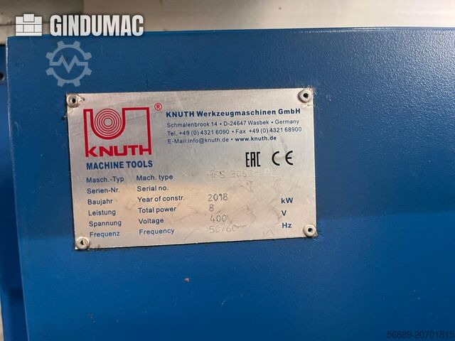 Rettificatrice per superfici KNUTH HFS 3063B PLC