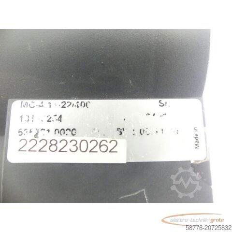 Schneider component Schneider Electric ELAU PacDrive MC-4/11/22/400 SN: 2228230262