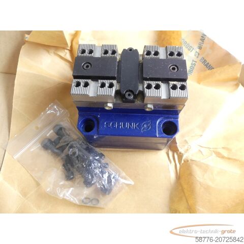 Component Schunk KSH 100-Z 2-Backen-Kraftspannblock Betriebsdr. max. 60bar - ungebr.! -