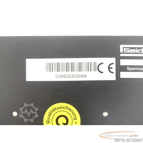 Seidel-component Seidel 65WKS-CE310/26-P0 Servoverstärker SN:650230306
