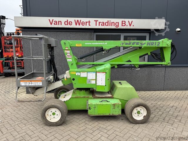 NIFTYLIFT Nifty HR12NDE Knikarmhoogwerker / Arbeitsbuhne HYBRIDE Kubota diesel 4x2 2014 NIFTYLIFT HR12NDE Knikarmhoogwerker / Arbeitsbuhne HYBRIDE Kubota diesel 4x2 2014