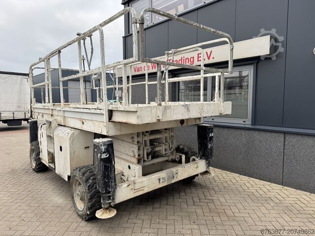 Haulotte H12 SX aerial work platform / lift, 12m working height, 4x4, Hatz diesel engine HAULOTTE H12 SX Hoogwerker / Arbeitsbuhne 12mtr werkhoogte 4x4 Hatz Diesel