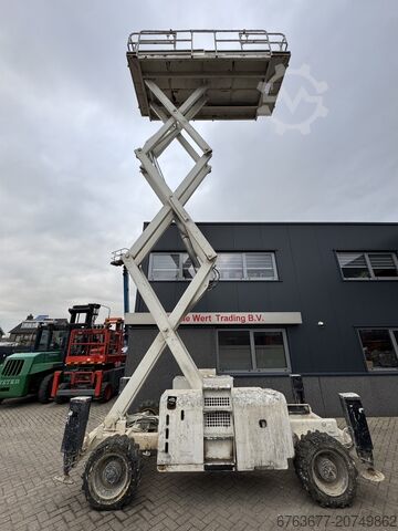 Haulotte H12 SX aerial work platform / lift, 12m working height, 4x4, Hatz diesel engine HAULOTTE H12 SX Hoogwerker / Arbeitsbuhne 12mtr werkhoogte 4x4 Hatz Diesel