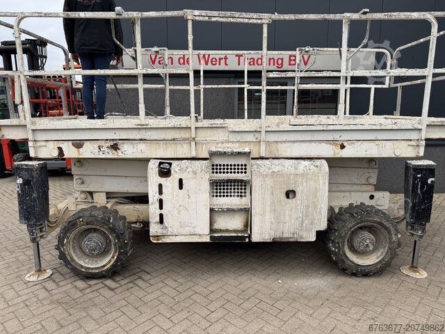 Haulotte H12 SX aerial work platform / lift, 12m working height, 4x4, Hatz diesel engine HAULOTTE H12 SX Hoogwerker / Arbeitsbuhne 12mtr werkhoogte 4x4 Hatz Diesel