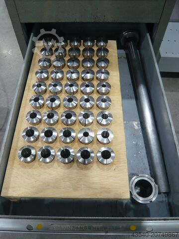 Leit-/Zugspindeldrehmaschine Schaublin 135