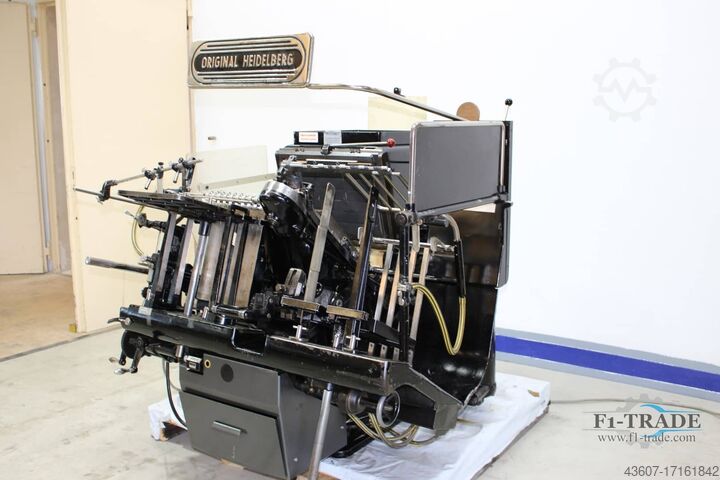 Letterpers Platen DIE Snijder Heidelberg GTS