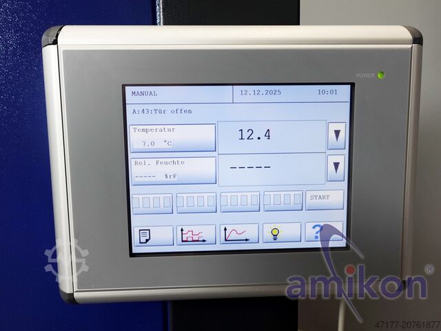 Climate test chamber 990 liters Weiss –40…+180 °C WK11-1000/40 mit Zander K-MT 2