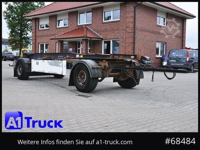 Odvalovací přívěs HUEFFERMANN HSA 1870, Abrollanhänger, Schlitten,