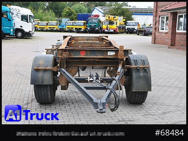 Odvalovací přívěs HUEFFERMANN HSA 1870, Abrollanhänger, Schlitten,