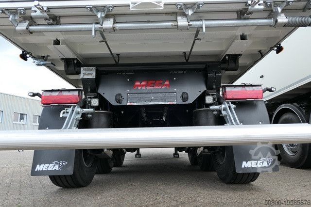 Kippers oplegger MEGA Alu, 56m³, Kombitüren, Getreide, SAF, Luft-Lift