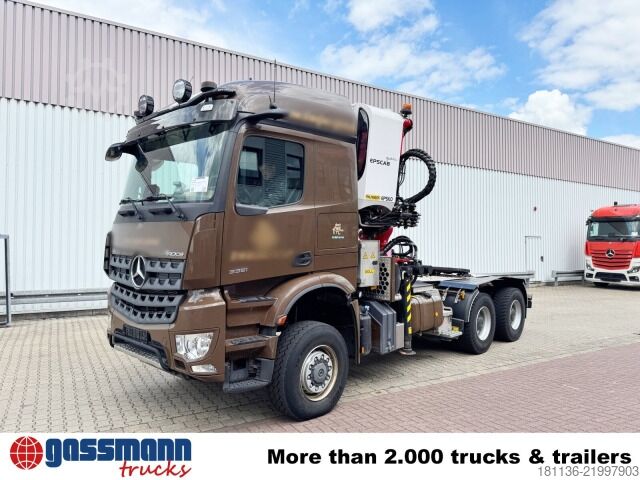 Trattore stradale standard Mercedes-Benz Arocs 3351 LS 6x6, Grounder, MirrorCam, Navi,