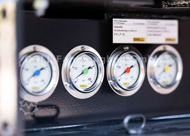 Dieplader oplegger DOLL Tiefbett T3H-S3FS25