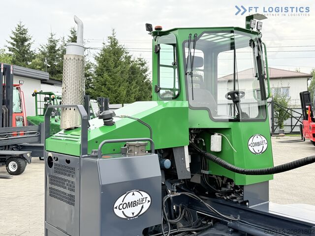 τετραπλής κατεύθυνσης περονοφόρο όχημα Combilift C4500 DIESEL DUPLEX WIDE FORK POSITIONER