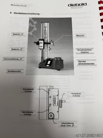 Ustawiacz narzędzi Diebold VEG 400