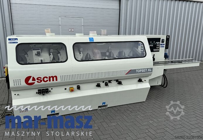 Fyrsidig våthyvel SCM TOPSET XL na 6 głowic