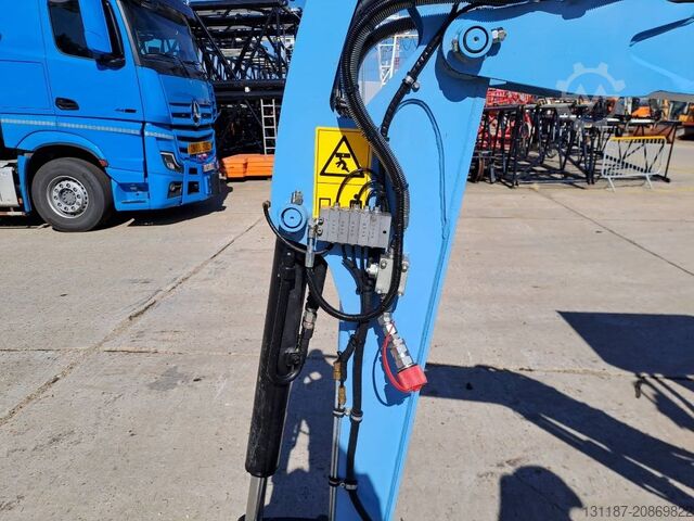 Minikotró Sany SY19E Electric (3 Buckets)