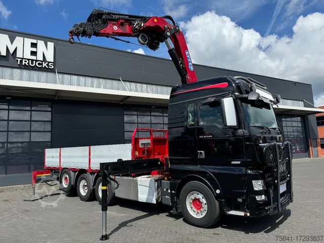 Vrachtwagen met kraan MAN TGX 35.640 8x4-4 BL EFFER 395/8S