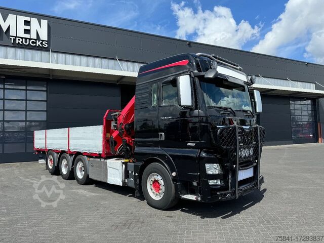 Vrachtwagen met kraan MAN TGX 35.640 8x4-4 BL EFFER 395/8S