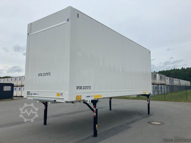Wissellaadbak oplegger KRONE Wechselbrücke Jumbo Koffer