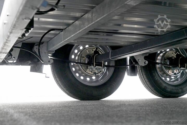 ρυμουλκούμενο μεταφοράς αλόγων Ifor Williams IFOR WILLIAMS HBX 506 | SILBER +FRONTAUSTIEG RECHTS +POLSTER +3.BREMSLEUCHTE