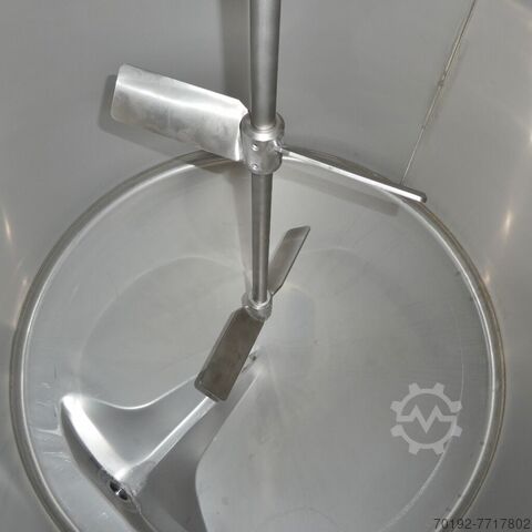 Fabrieksnieuwe 1023 liter roerwerkcontainer met balkroerwerk (type AIT)  