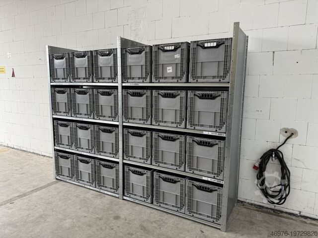 2.000 × 610 mm / 4 niveauer / 2,65 lbm. Dexion HI280 Kistenregal Kommissionierregal Regal