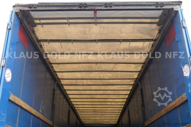 Auflieger mit Pritsche & Plane SCHMITZ CARGOBULL S01 Pritsche Plane SAF-Achsen