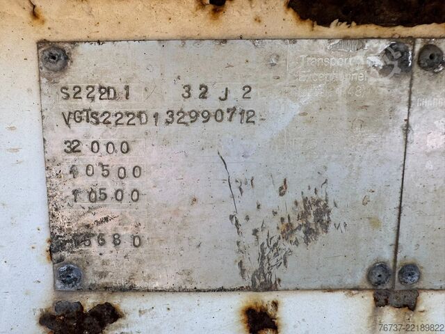 Containervervoer ASCA **20"CONTAINER CHASSIS-FULL STEEL**