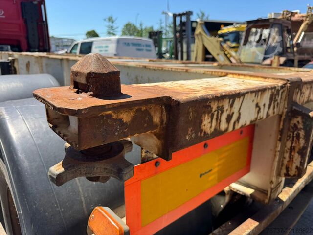 Containervervoer ASCA **20"CONTAINER CHASSIS-FULL STEEL**