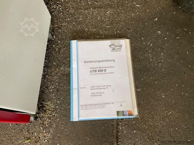 Diepboor machine Degen UTB 600