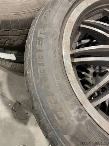 Wielen met set banden General Tire Dotz velgen met General Tire Grabber banden 255...