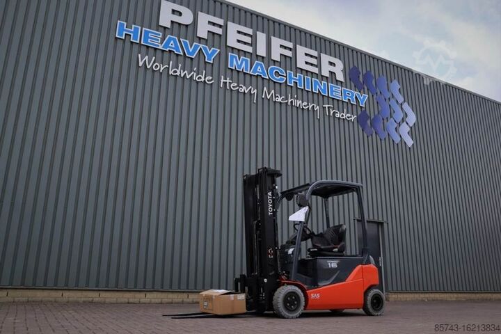 Vorkheftruck Toyota 8FBM16T Valid inspection, *Guarantee! Electric, 55