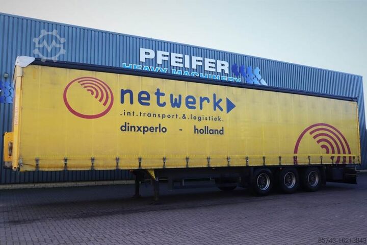 Curtain sided Schmitz CARG SCB3ST CoC Documents, TuV Loading Certificate