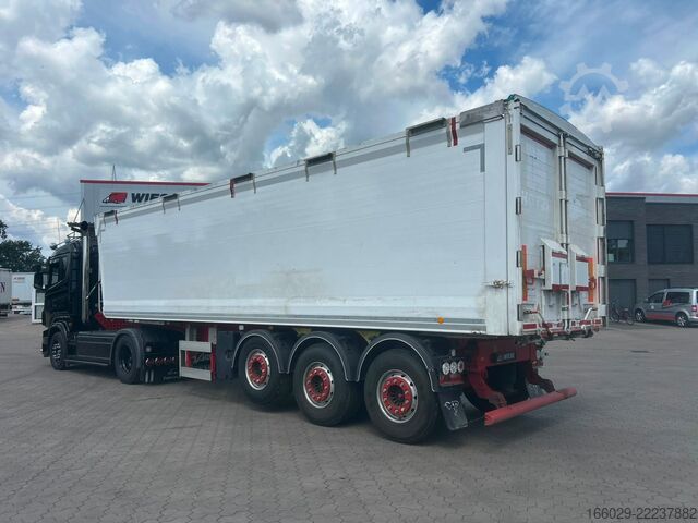 Kippers oplegger BENALU Bulkliner S95 Alu Kipper 51m³ Elektr. Verdeck