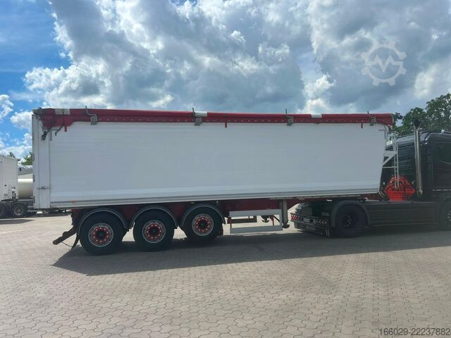 Kippers oplegger BENALU Bulkliner S95 Alu Kipper 51m³ Elektr. Verdeck