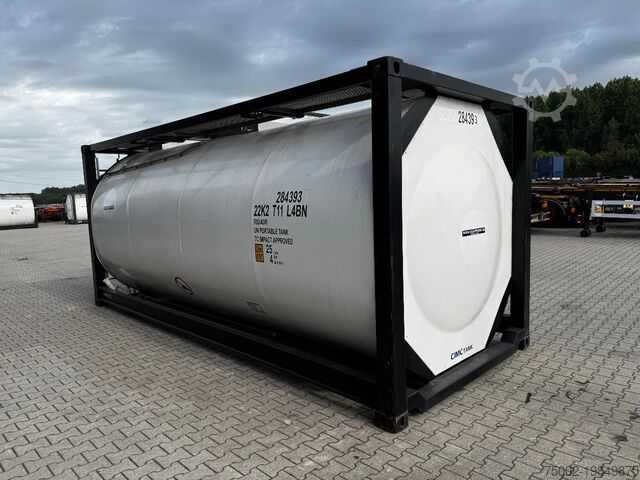 Tank container CIMC TOP: 2022, 20FT ISO, 25.030L, L4BN, UN Portab...