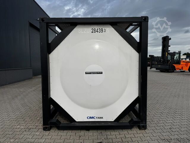 Tank container CIMC TOP: 2022, 20FT ISO, 25.030L, L4BN, UN Portab...