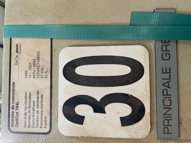 Kesit hattı optimizasyonu WEINIG Opticut 704 L