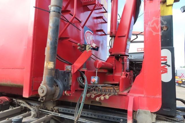 Afzetcontainer-aanhangwagen Krancontainer HMF 1063