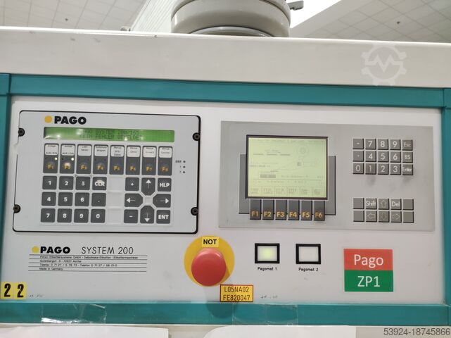 Etiketleme sistemi Pago Pagomat 200 / 165