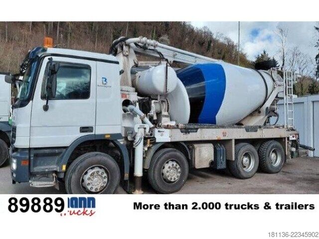Mobiele betoncentrale Mercedes-Benz Actros 3236 B 8x4, Stetter-Schwing FBP20-100, 7m³