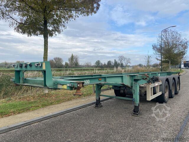 Containertransport Renders RPS 12.27 20/30 FT Chassis / BPW Axles / Lifaxl...